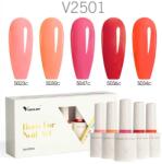VENALISA 5 db-os UV/LED Gél lakk szett - 5x10 ml - V2501 (95106)