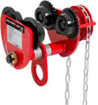 Steinberg Systems Cărucior pentru grinzi - 1.000 kg - lățimea flanșei 77 - 133 mm - cu lanț SBS-RT-1000 (SBS-RT-1000)