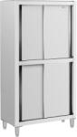 Royal Catering Dulap de vase din oțel inoxidabil - 1000 x 500 x 1800 mm - Royal Catering RCDC-100 (RCDC-100)