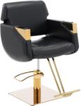Physa Scaun de salon cu suport pentru picioare - 480 - 630 mm - 200 kg - negru / auriu PHYSA PENRYN BLACK & GOLD (PHYSA PENRYN BLACK & GOLD)