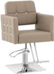 Physa Scaun de salon Cottam cu suport pentru picioare - înălțimea scaunului 49 - 63 cm - 150 kg - gri deschis PHYSA COTTAM BEIGE (PHYSA COTTAM BEIGE)