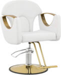 Physa Scaun de salon cu suport pentru picioare - 53 - 64 cm - 180 kg - alb PHYSA BARTON WHITE (PHYSA BARTON WHITE)