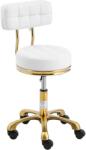 Physa Scaun rulant cu spătar - 47 - 61 cm - 150 kg - alb / auriu PHYSA GELA WHITE (PHYSA GELA WHITE)