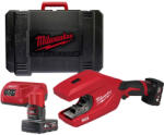 Milwaukee akkus RAPTORXL csővágó M12 PCSS54-402C 12V 2x4, 0 Ah, szerszámkofferben (4933498605) - mw-online