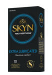 SKYN - Extra Lubricated latexmentes óvszer, extra síkostással (10 db) - szeresdmagad