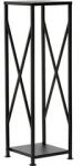 TOYA 33310 suport lemne de foc 34×34×111 cm (33310)