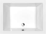 POLYSAN Deep cădiță de duș dreptunghiulară 100x75 cm alb 72879 (72879) (72879)