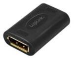 LogiLink CV0145 DisplayPort adapter, DP/F DP/F, UHD 8K/60 Hz, fekete (CV0145)
