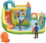 GL Store Castel gonflabil parc acvatic pentru copii, cu tobogan și piscină de joacă, pentru 3-10 ani, 360x320x200 cm, Multicolor (F-GLS-N621P381153A) Castel gonflabil