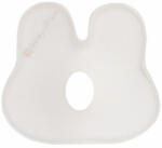 KikkaBoo párna - laposfejűség elleni memóriahabos ergonomikus Airknit nyuszi fehér - perfectlife