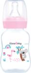 IdealBaby Sticlă IDB silicon sav 0m+ (S) roz/roz închis