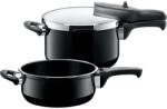 Silit Kuktaszett Sicomatic t-Plus 22cm 4.5l+3.0l fekete 2129304111 (2129304111)