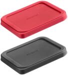 Westmark Capace reutilizabile din silicon Westmark, set 2 bucati, 10, 5 si 8, 5 cm, rosunegru (99217869)