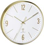 TFA Ceas de perete TFA Dostmann 60.3534. 55, 30cm, metal auriu, sticla (39697616)
