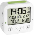 TFA Ceas de perete digital TFA Dostmann Bingo, alarma dubla, iluminare automata (58688536)