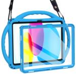 TopEsct Husa de protectie TOPESCT pentru iPad A16 11. 10. generatie, din silicon, cu suport si maner (29787436)