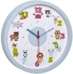 TFA Ceas de perete pentru copii TFA Dostmann Little Animals, 3D, albastru (94005590)