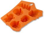 Zenker Forma de copt Halloween Zenker Mini-Dovleac, 6 forme, silicon, portocalie (65222379)