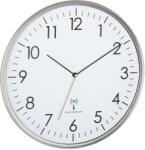 TFA Ceas de perete TFA Dostmann 60.3514, design modern, albasilver, cu baterie inclusa (70423497)