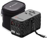 Verbatim Adaptor de calatorie Verbatim GaN III 85W cu 3 USB-C, USB-A, negru (28656234)