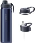 Wessper Sticla termica Wessper B3 din otel inoxidabil 700ml, 3 capace, Albastru Luminous (58093256)