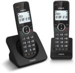 VTech Telefon DECT fara fir VTech ES2001 cu 2 mobilteile, blocare apeluri, 18 ore autonomie (77259116)