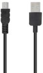 Gigapack Cablu de date GIGAPACK USB - miniUSB, 200 cm, NEGRU (GP-47223)