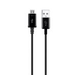 Samsung Cablu de date SAMSUNG USB - microUSB, 120 cm, NEGRU (EP-DG925UBE)