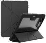 Nillkin Bumper Pro Samsung Galaxy Tab S10 FE oldalra nyíló tok kitámasztóval, fekete