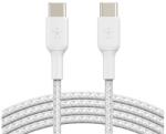 Belkin Cablu de date BELKIN BoostCharge Type-C - Type-C, 200 cm, ALB (CAB024HQ2MWH)