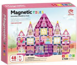 Joele Constructor magnetic Joele - Castel, 48 de piese (B139473/188-M536) Jucarii de constructii magnetice