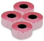  Etichete autoadezive pentru marcatoare, 22 x 12 mm, rosu fluorescent (DO221213)