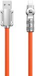 Dudao Xiaomi Redmi Note 17 / iPhone 14 Plus / iPhone 14 Pro Max Cablu de date DUDAO L24AL USB - Lightning, 100 cm, PORTOCALIU (GP-193549)