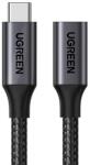 UGREEN Cablu adaptor UGREEN US372 cu mufă Type-C - Type-C, 100 cm, NEGRU (45191)
