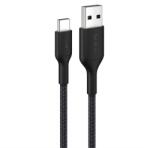 Belkin Cablu de date BELKIN BoostCharge USB - Type-C, 200 cm, NEGRU (CAB022HQ2MBK)