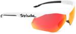 SPIUK Ochelari soare sport Spiuk Ventix K alb-negru, 2 lentile Nittix oglinda rosie/transparent (GVEKBNNI)