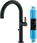 Laveo Pureco baterie de bucatarie cu filtru pe picior negru BPUD798D (BPUD798D)