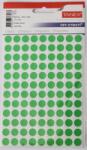 Tanex Etichete autoadezive rotunde, D10 mm, 540 buc/set, TANEX, verde (TX-OFC-128-GR)