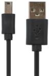 Gigapack Cablu de date GIGAPACK USB - miniUSB, 100 cm, NEGRU (GP-15918)