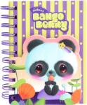 Santoro Notes A6 cu spira Bangoberry Pally Panda, 280 pagini (GR128501)