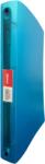 Optima Caiet mecanic A4, 4 inele - D16mm, coperti flexibile PP, Optima Flex - albastru transparent (OP-516501622)