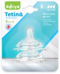 ADORA Tetina anticolici cu flux rapid, 6 luni+, 2 bucati, Adora