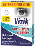 Zdrovit Vizik picaturi pentru ochi uscati si obositi, 2*10 ml, Zdrovit