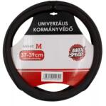 Maxspeed kormányvédő PVC, műbőr, piros varrással 37-39 cm - fekete/piros