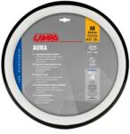 LAMPA - Aura, Skeentex kormányvédő - M - Ø 37/39 cm - Fehér/fekete