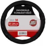 Maxspeed kormányvédő PVC, műbőr, méhsejt kialakítású 37-39 cm - fekete (56SWC23001BK)