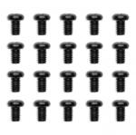 EKWB Set 20 suruburi EK Water Blocks EK-Loop Phillips Head Screw Set M4x5mm - Black, 3831109898017