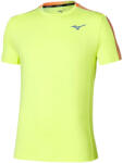 Mizuno Tennis Short Sleeve Tee Lime Pulp Férfipóló L
