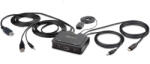 StarTech C2-h46-uac-cbl-kvm 2-port Hybrid Cable Kvm Switch (c2-h46-uac-cbl-kvm)