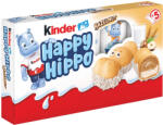 Kinder Happy Hippo ropogós ostya tejes és kakaós töltelékkel - 103, 5g
